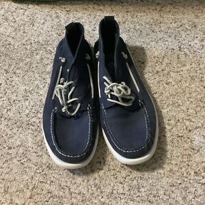 UGG Men's Dark Blue Boat Shoes‎